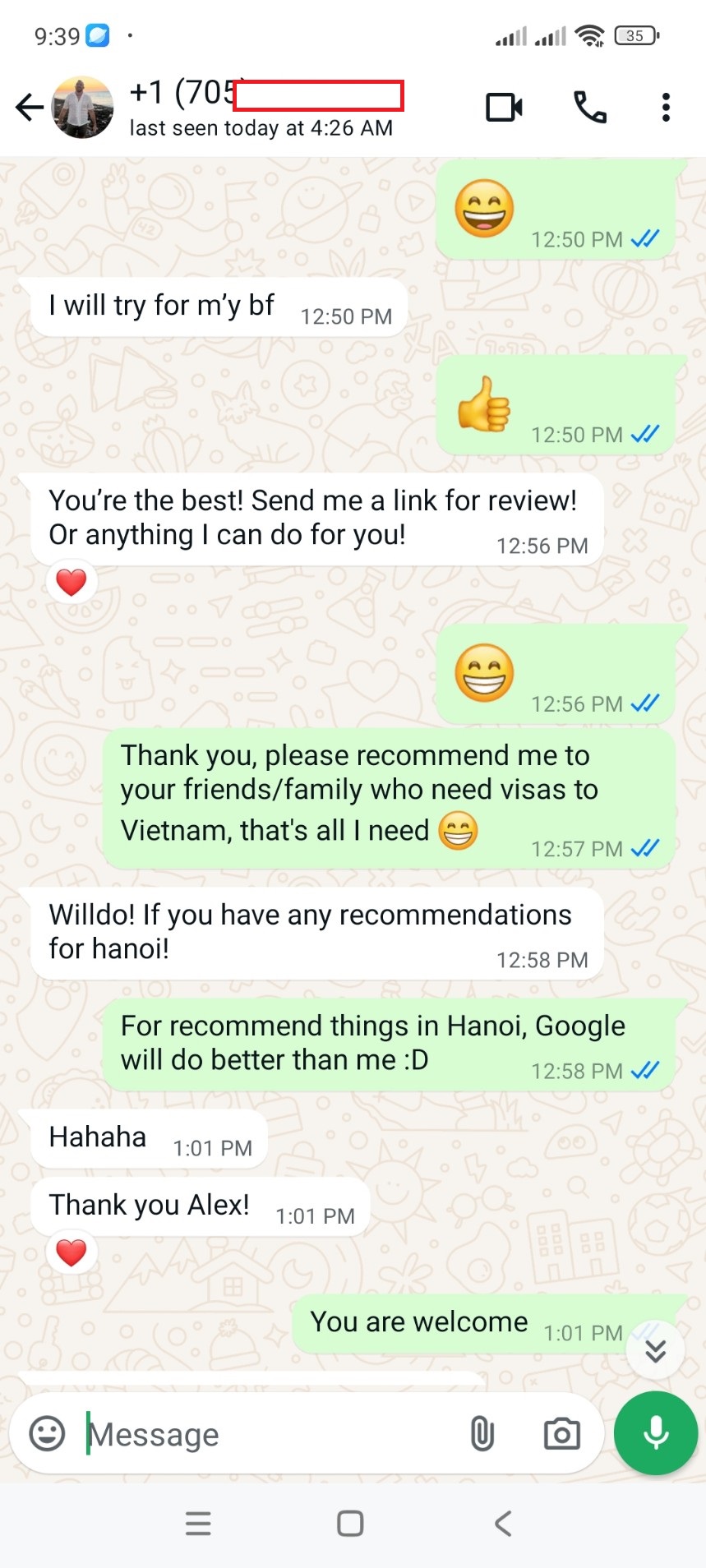 Customer Review